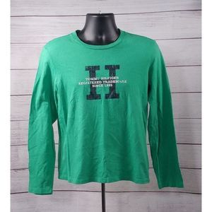 Tommy Hilfiger Jeans Men's Graphic T-Shirt L Green